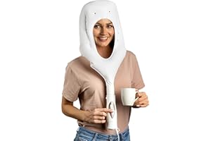 PROFI CARE Proficare, PC-HTH 3003, Seche cheveux professionnel - Sèche Cheveux - Diffuseur seche cheveux - sèche-cheveux et accessoires, Casque sèche-cheveux 3 en 1 ionique - Avec un sac de rangement - Blanc