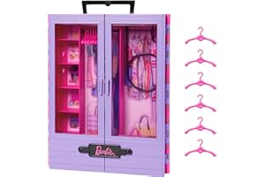 Barbie Ultimate Closet Barbie Szafa na Ubranka, Wielokolorowy, 26 x 73 x 320 mm