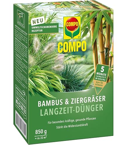 Bio Grserdnger fr ca. 30 m bzw. 60 PflanzenDnger fr Ziergrser,  Bambus und Pampasgras+Bodenanalyse-Gutschein 3,0 Kg : Amazon.de: Garten