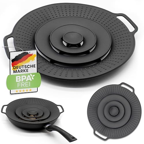 NetroxHome Überkochschutz Silikon, 15–25 cm