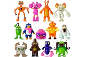 Gensly 13Pcs My Singing Monsters Toys My Singing Monsters Figures Cute Monsters Figurines for Party Decorations for Kids Fans