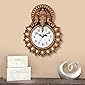 Webelkart Plastic Wall Clock (Copper, 11.75 Inch)