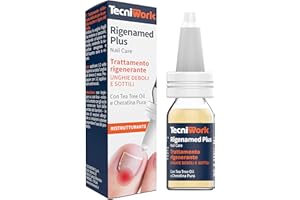 TECNIWORK Rigenamed Plus 15 ml - Trattamento rigenerante per unghie deboli e sottili