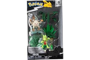 Bizak Pokemon Mini Świat Jungla + 2 Figurki Mankey & Treecko (63222766)