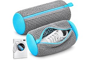 2 stycken skotvättpåsar tvättmaskiner, CNMTCCO återanvändbar dragkedja plyschskoväska, laundry skoväska, multiskydd skotvättpåse, för sneakers, tennisskor
