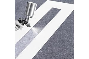 LEKEFETO Pochoir de parking - En silicone - Pliable - Réutilisable - Pour asphalte, béton, surfaces routières - Peinture par pulvérisation