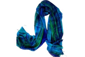 MILLIE & BOO 100% czysty jedwabny szalik szaliki damskie szal chusta ręcznie malowany jedwabny szalik