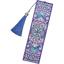 Ireer 12 Pcs 5D Diamond Painting Corner Bookmark Rhinestone PU Leather Diamond Painting Bookmark Triangle Diamond Art Bookmarks For Home Office Beginner Adults Birthday Gift(Trendy Style - View #11