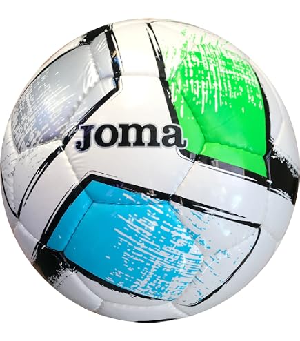 Pallone Da Calcio Joma Dali III - Taglia 5, Bianco, TPU, Unisex Per Partite E Allenamenti
