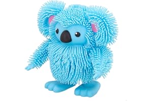 COLORBABY 46852 - Koala Andador interactivo con sonidos, Jiggly Pets, 2 modelos surtidos, Pilas incluidas, Juguete sensorial bailarín que camina, A partir de 3 años, Juguetes y regalos para niños