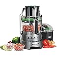 Hamilton Beach 70825-SAU 14-Cup (3 Litre) Dicing Food Processor, Plastic, 600 W, 3 liters, Silver