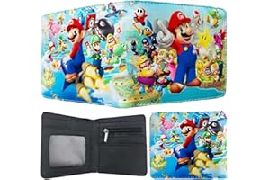 LANKAI Portefeuille Enfant, Portefeuille Anime Cartoon Pu Cuir, Porte Monnaie Enfant Anime Cartoo, Porte-Monnaie Adolescents Anime Cartoon, Peut Stocker Des Photos, de l'Argent Et Une Pièce d'Identité