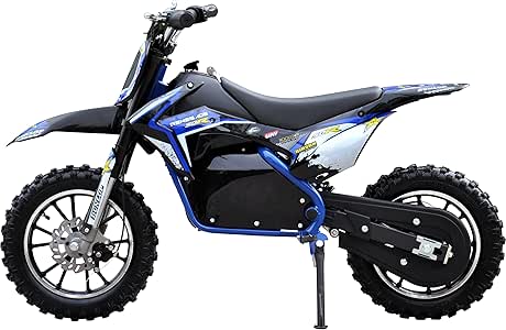 zinc kids children electric 500w 24v battery disk brakes pit bike motorcycle