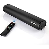 Winnes Soundbar Altoparlante, Wireless, Subwoofer Sistema Surround con 3 modalità EQ per TV 4K Home Cinema/PC/Videoproiettore
