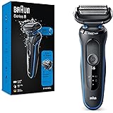 Braun Series 5 Regolabarba Uomo, Rasoio Elettrico Barba, EasyClean, Wet&Dry, Ricaricabile, Rasoio A Lamina Senza Fili, Idea R