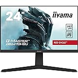 Ecran iiyama 24" G-Master Red Eagle GB2470HSU-B1, FreeSync Premium, Fast IPS, FHD@165Hz, HDMI/DP/USB, 0,8 ms, pied reglable, 