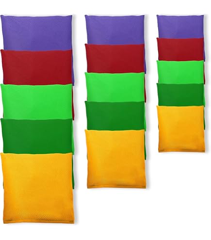Set 4 Sacchetti Lancio Fagioli A Forma Di Tartaruga – Multicolore, Lavabili, Per Bambini 3-4 Anni – GamezGalore