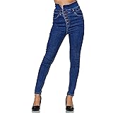 Elara Ladies Jeans Stretch Push Up Chunkyrayan