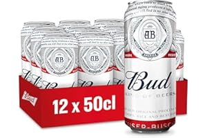 Bud Bière Pack 12 Canettes 50cl