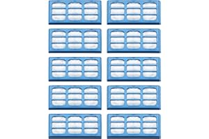 Cartuchos de Filtro Compatible con Cat Mate & Dog Mate Fuente, Filtro Purificación de Agua para Mascotas de Repuesto para Fuente para Perros y Gatos Poweka (10 Piezas)