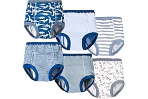 Joyo roy Trainerhosen Töpfchentraining Kleinkinder Töpfchen Trainingshose Junge wasserdichte Trainingshöschen zum trocken Werden Junge Töpfchentraining Waschbare Trainingshose Jungen