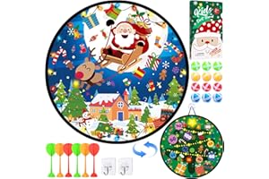 ALCKIJY Freccette Bersaglio Giocattolo Bambini, Giochi Bambini 4 Anni Maschio, Halloween, Natale, Pallacanestro, Animale, Bambini Regalo Natale Compleanno 3 4 5 6 7 Anni