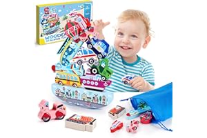 DejaNard Juguetes Niños 2 3 4 5 Años, Regalo Niño Niña 3 4 5 6 Años Juegos Juguetes Montessori 2 3 Años Juegos de Mesa Niños 3-5 Años Juegos Educativos Niños 2-5 Años Regalo Navidad Niño