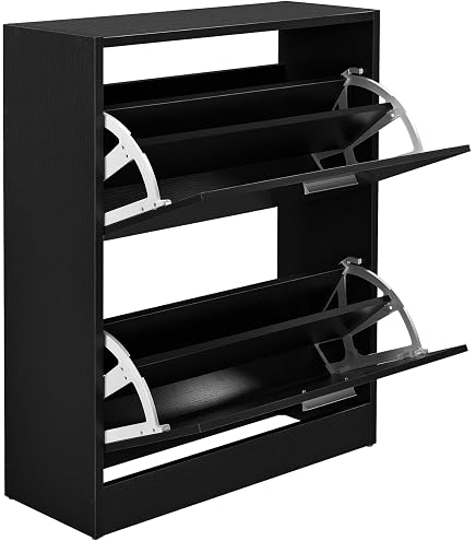 IKEA TRONES SHOE/STORAGE BLACK CABINETS (3) for Sale in Apple Valley, MN