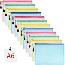 Rexel 2101658 Dokumententaschen Ice ( A5 quer klar) 5 Stück transparent klar
