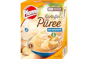 Pfanni Kartoffel Püree Das Komplette das Püree mit Milch mit 100% deutschen Kartoffeln 7x 9 Portionen