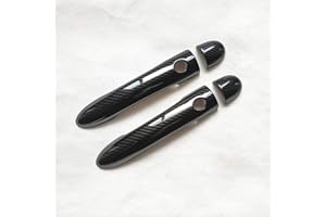 hippoca Auto Außentürgriff Abdeckung Für Renault Megane II MK2 2 2002 2003 2004 2005 2006 2007 2008 2009, Auto Türgriff Schale Car Styling Zubehör