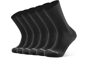 CLOSEMATE 6 Pares Calcetines Deporte Largos Hombre Deportivos Antiampollas Altos Antisudor Antideslizantes Transpirable Compresión Para Running Senderismo Trekking Ciclismo