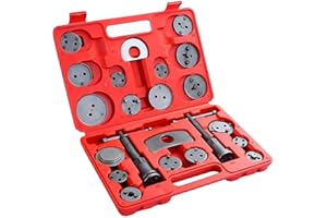 VLAND Motor Reposicionador de pistones de Freno, 22 Piezas, Adecuado para la mayoría de vehículos