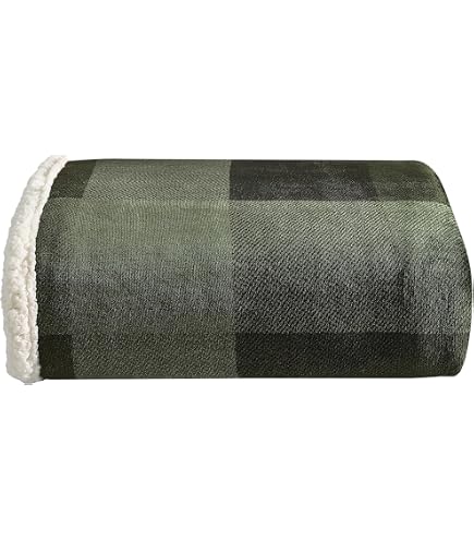 Eddie Bauer Fischgrät-Decke Aus 100% Baumwolle – Leicht & Atmungsaktiv | Queen Größe In Pilz-Farbe