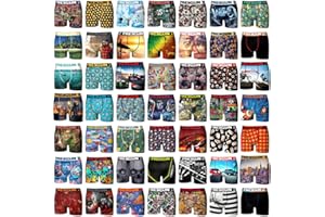 FREEGUN Pack Surprise Boxer Enfant Liberté de Mouvement, Modèle Aléatoire, Doux, Léger et Résistant (Lot de 5)