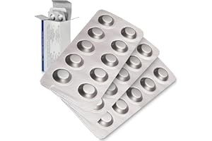 EW24 50 x Testtabletten DPD1 Special Nachfüll Pack für Photometer (PoolLab1.0, Poollab 2.0 Scuba Pro uvm) DPD1 Freies Chlor 10 jahre Haltbarkeit der Tabletten