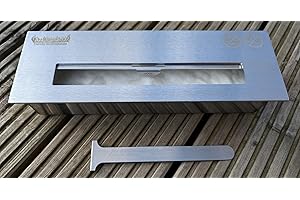 FRIENDLY-ECOFIREPLACES Bio ethanol burner container firebox fire with wool insert adjustable lid 1.2l