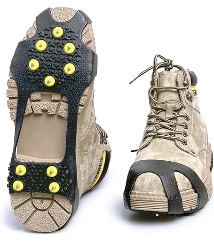 Ramponi Antiscivolo Traxtor - 15 Pezzi, Per Ghiaccio E Neve, Con Bulloni In Acciaio - Foto 2