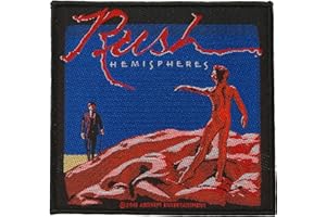 RAZAMATAZ RUSH - Aufnäher Patch - Hemispheres 10x10cm