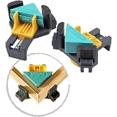 Wolfcraft 2 Corner Clamps ES 22 &ndash; For Fixing Boards and Frames at 90&deg; | simply boards and frames at an angle of 90&deg;, e.g. for