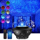 Dubistda Yıldızlı g&ouml;ky&uuml;z&uuml; projekt&ouml;r&uuml; LED Galaxy Light, yıldızlı projekt&ouml;r ışığı, bulutlar ve yıldızlar, Bluetooth hoparl&ouml;r fo