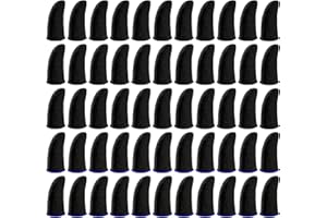 HALLEAST 50 Stück Fingerhüllen für Gaming, Daumenhüllen Mobile Gaming-Controller, Anti-Schweiß, atmungsaktiv, nahtlos, Touchscreen-Daumen-Abdeckung für PUBG, League of Legend, Knives Out, Fortnine