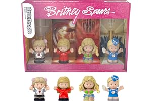 Little People Collector Britney Spears Special Edition Set for Adults & Fans - 4 Figures in a Display Box