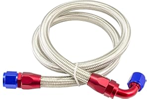 DL-RACING.COM Stahlflex Ölleitung für Ölkühler - Anschluss: AN10