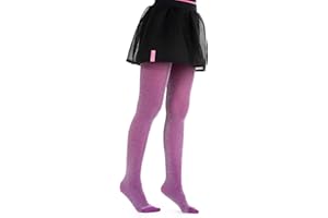 GI&GI Collants couvrant 70 deniers pour fille caractérisés par une brillante paillettes colorée.N.2205