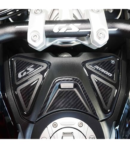 Adesivi Radar 3D Per BMW R 1300 GS 2024 - Resina, Anteriore/Posteriore, Light White, Compatibili - Foto 13