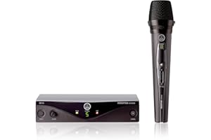 AKG 3251H00070, Perception Wireless 45 - Set microfono + trasmettitore wireless, nero