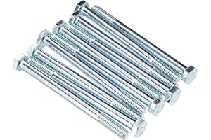 AHC High Tensile Hex Head Bolt - Zinc Plated M8 8mm x 100mm (Pack of 10)