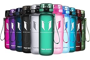 Super Sparrow Botella de Agua Deportiva -350ml & 500ml & 750ml & 1000ml - Sin BPA