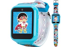 Accutime Touchscreen Interactive Smart Watch, Light Blue, 40mm, Modern